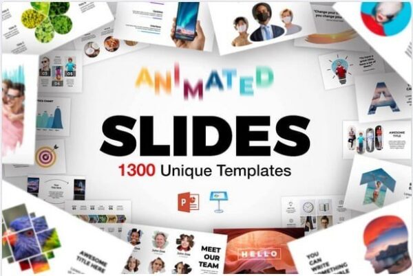 1300 Presentation Slides Templates