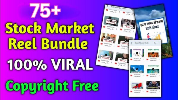75+ Stock Market Reels Bundle